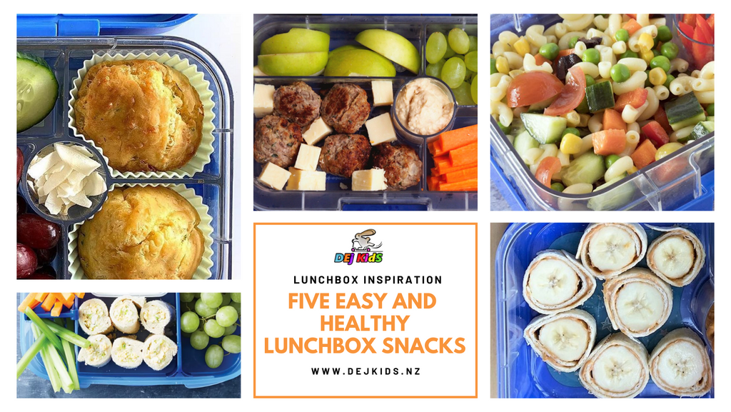 5 easy and healthy lunchbox snack ideas