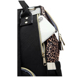 Nappy Bags - Leopard Print Baby Bags + Stroller hooks