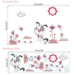 Removable Wall Sticker Puppy Size