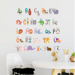 Removable Wall Stickers - Animal Alphabet 2