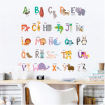 Removable Wall Stickers - Animal Alphabet