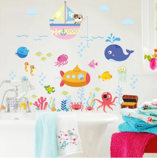 Removable Wall Stickers - Under the Sea