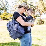 Nappy Bags - Mono 2 Baby Bags + Stroller hooks